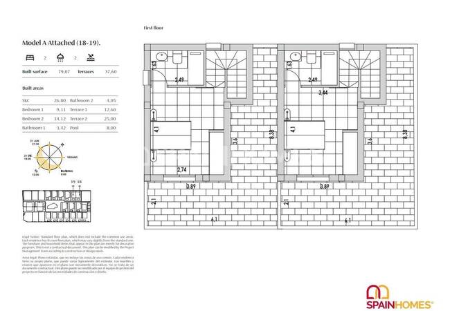Maisons Mitoyennes Avec Piscine Privée À Villamartin 22