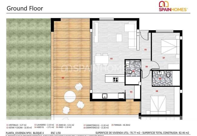 Stijlvolle Golfbaanzicht Appartementen In Monforte Del Cid 37