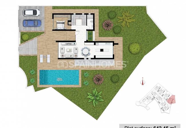Stylish Houses with Private Gardens and Pools in La Nucia 26
