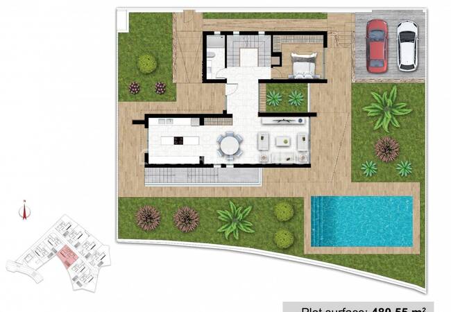 Stylish Houses with Private Gardens and Pools in La Nucia 27