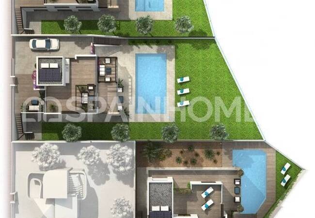 Villa's Met Ongelooflijk Uitzicht Op De Golfbaan In Ciudad Quesada 32