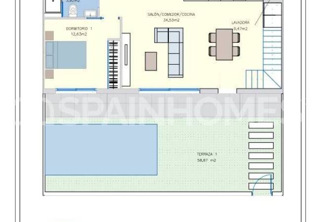 Виллы с Личными Бассейнами Рядом с Гольф-Полем в Вилламартине 22