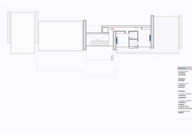 Moraira Alicante'de Deniz ve Doğa Manzaralı 5+1 Villa 19