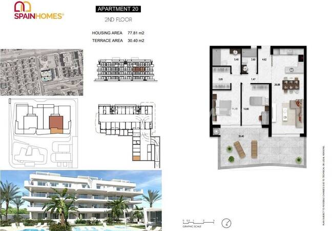Orihuela Cabo Roig'in Popüler Bölgesinde Şık Daireler 54