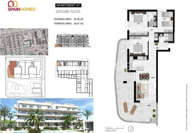 Orihuela Cabo Roig'in Popüler Bölgesinde Şık Daireler 35