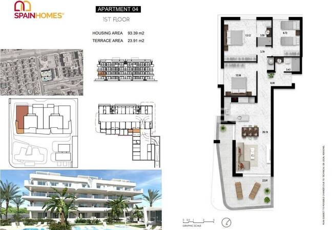 Orihuela Cabo Roig'in Popüler Bölgesinde Şık Daireler 38