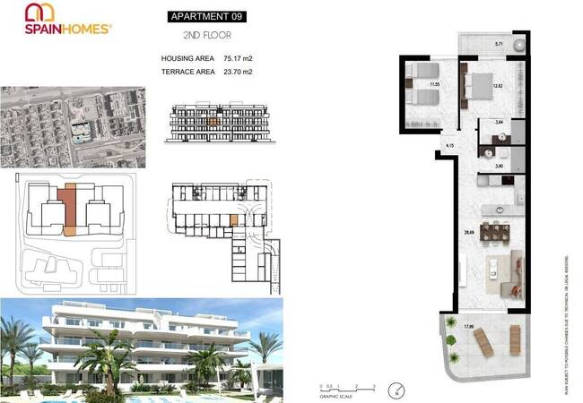 Orihuela Cabo Roig'in Popüler Bölgesinde Şık Daireler 43