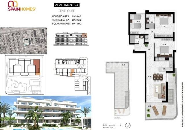 Orihuela Cabo Roig'in Popüler Bölgesinde Şık Daireler 34
