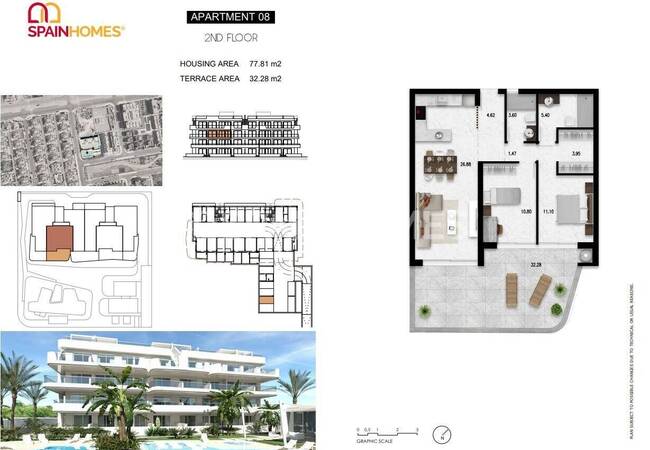 Orihuela Cabo Roig'in Popüler Bölgesinde Şık Daireler 42