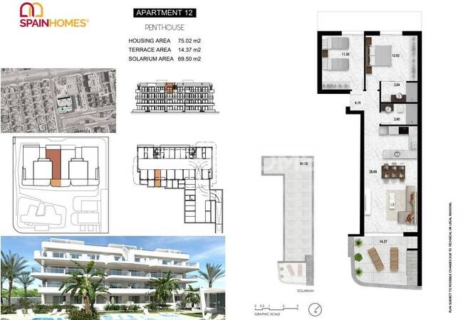 Orihuela Cabo Roig'in Popüler Bölgesinde Şık Daireler 46