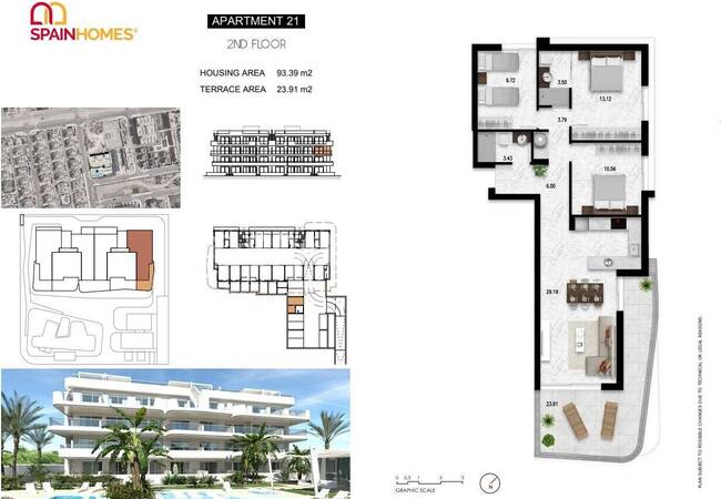 Orihuela Cabo Roig'in Popüler Bölgesinde Şık Daireler 55