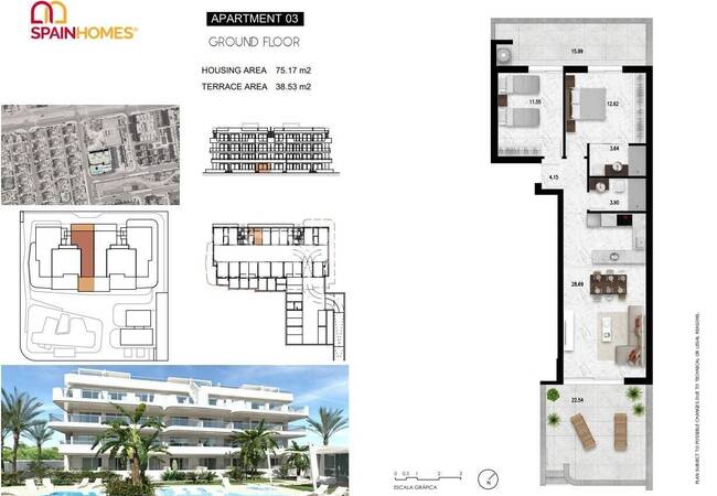Orihuela Cabo Roig'in Popüler Bölgesinde Şık Daireler 37