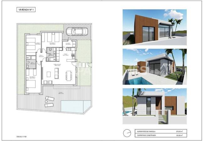 Modern Villas with Pools and Parking in Pilar De La Horadada 25