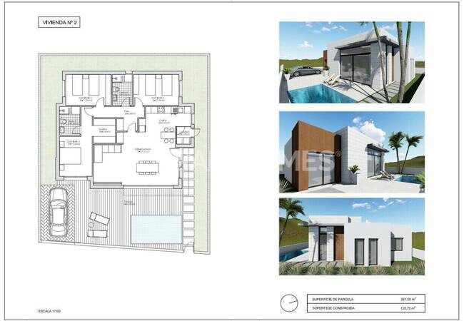 Modern Villas with Pools and Parking in Pilar De La Horadada 26