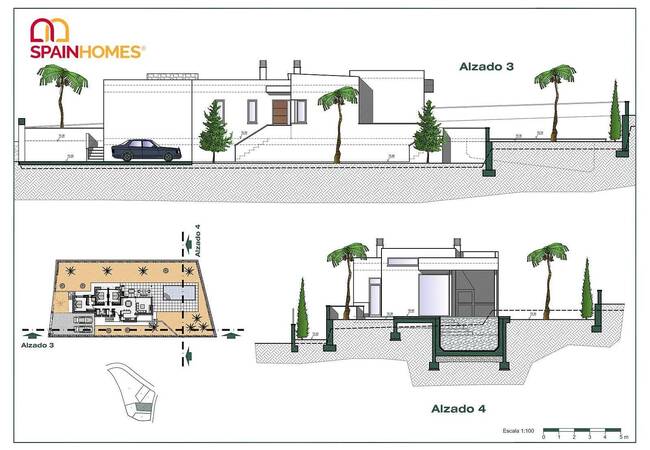 Detached Houses with Private Garden and Pool in Benissa 9