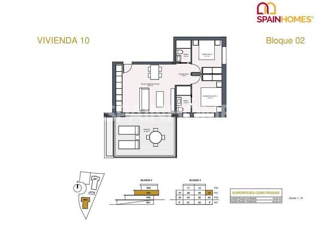San Miguel De Salinas'ta Ayrıcalıklı Bölgede Modern Daireler 44