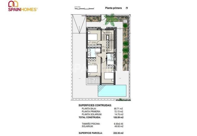 Torre De La Horadada'da Deniz Manzaralı Lüks Villalar 13