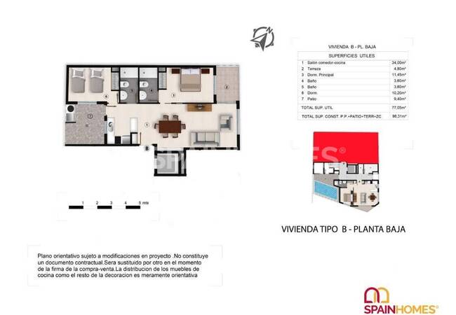 Torrevieja’da Sahile Yakın Modern Tasarımlı Daireler 22
