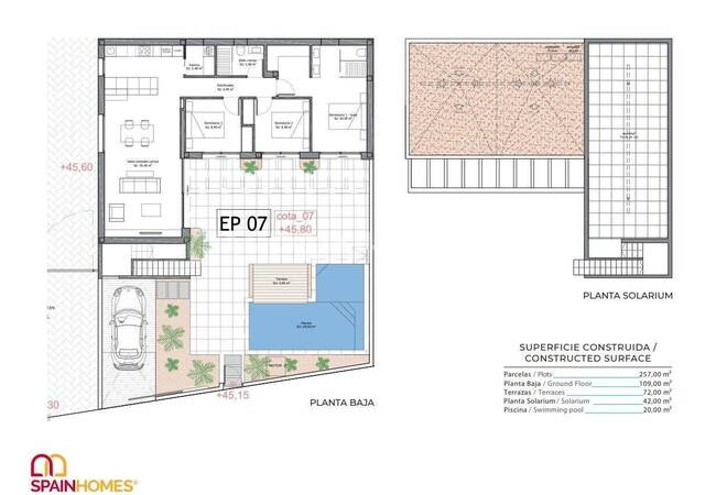 Bungalow Style Detached Houses in Alicante La Herrada 33