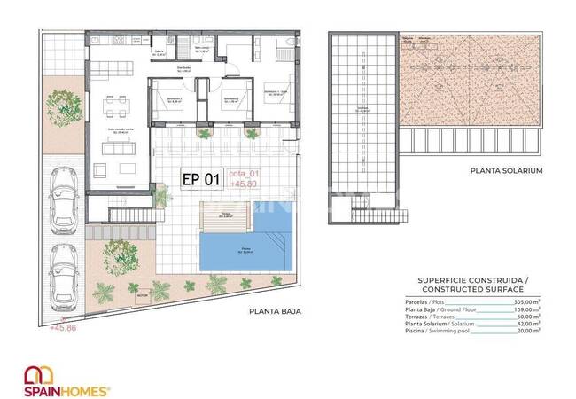Bungalow Style Detached Houses in Alicante La Herrada 34