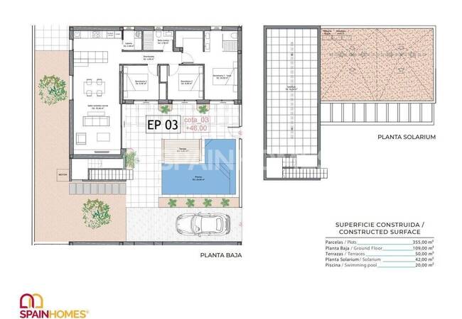 Bungalow Style Detached Houses in Alicante La Herrada 36