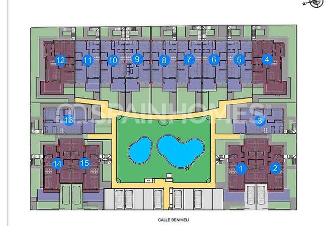 Houses in a Complex with Pool Near the Coast in Alicante 14