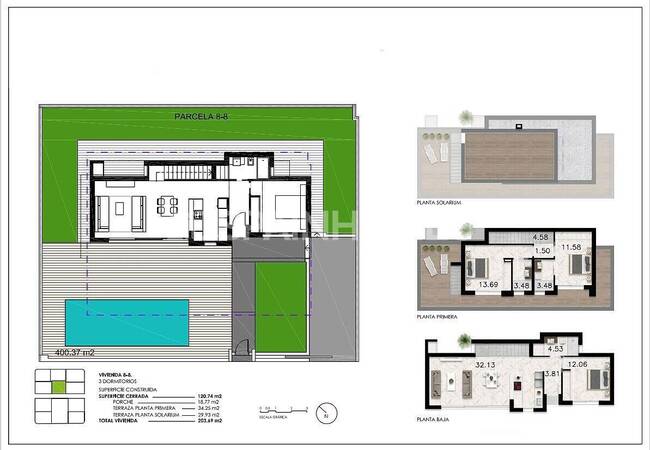 Torrevieja'da Denize Yakın Özel Havuzlu Lüks Villa 17