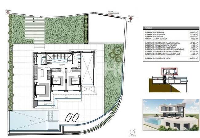 Alicante Finestrat'ta Eşsiz Manzaralı ve Lüks Tasarımlı Villa 24