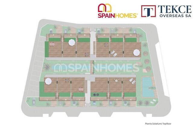 Pilar De La Horadada'da Havuzlu Sitede Sıfır Daireler 21