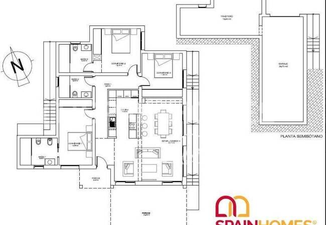Calpe'de Deniz Manzaralı Geniş Bahçeli Taşınmaya Hazır Villa 67