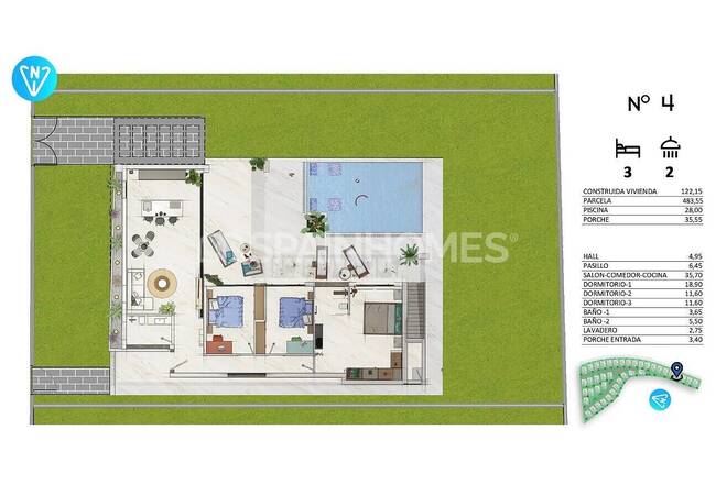 Large Villas with Private Pools in Algorfa Costa Blanca 28