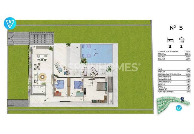 Large Villas with Private Pools in Algorfa Costa Blanca 29