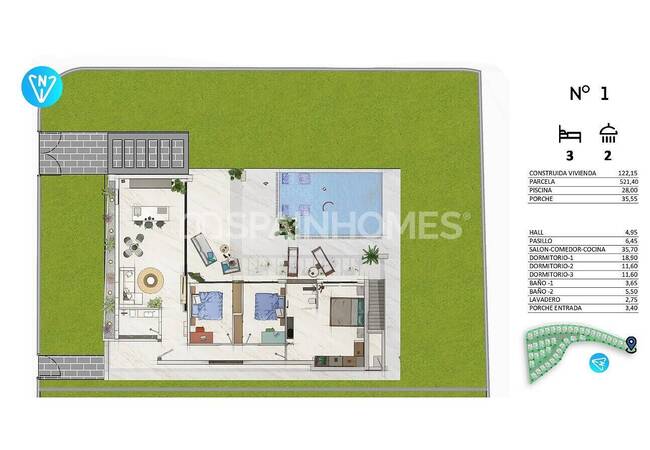 Large Villas with Private Pools in Algorfa Costa Blanca 30