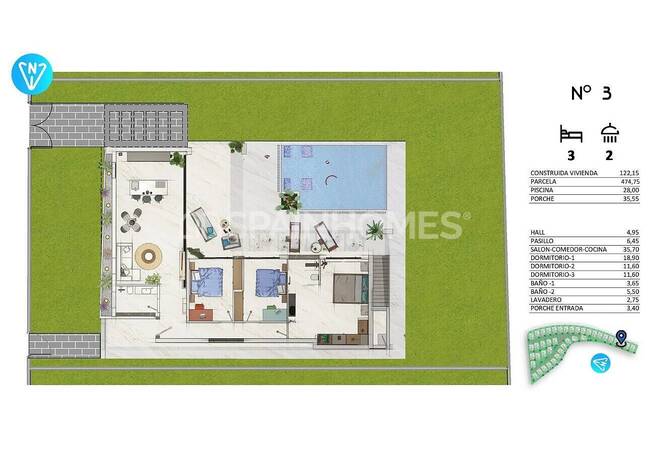 Large Villas with Private Pools in Algorfa Costa Blanca 27