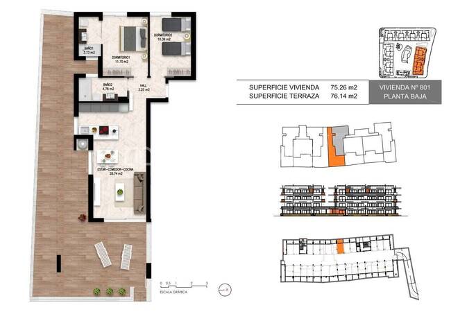 Apartments with Elegant Design in Orihuela Costa Alicante 54
