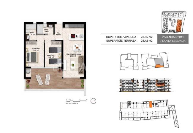 Apartments with Elegant Design in Orihuela Costa Alicante 64