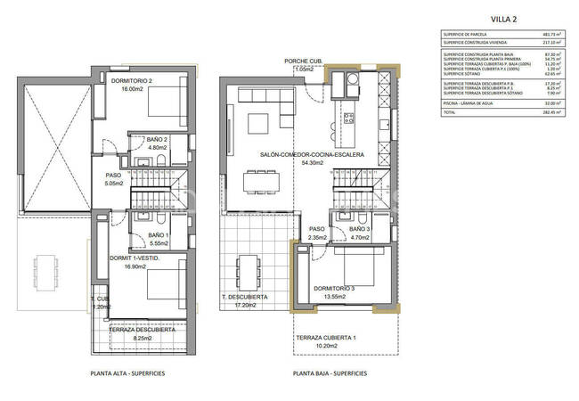 Sea View Villas with Pool and Terraces in Finestrat Alicante 31