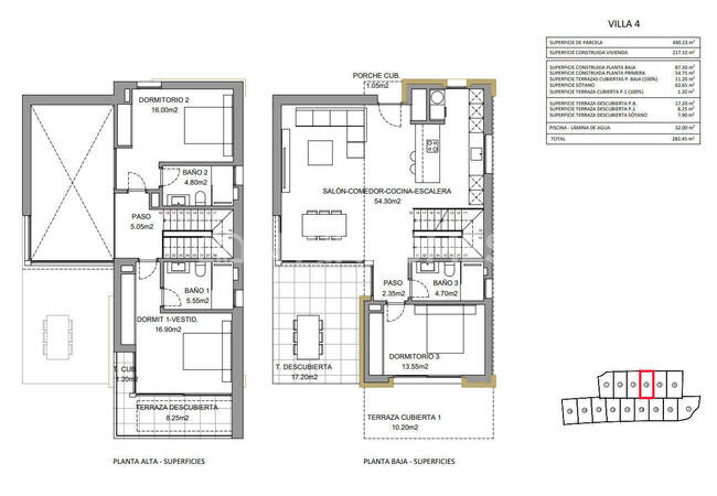 Sea View Villas with Pool and Terraces in Finestrat Alicante 35