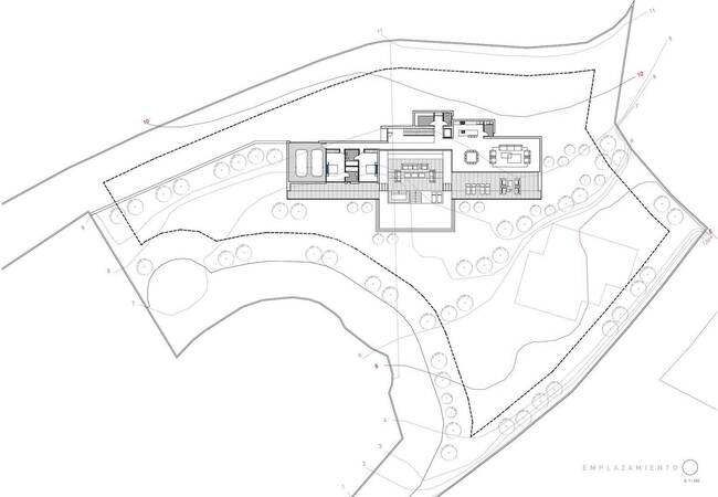 Sea View Villa with a Pool and Terraces in Moraira Alicante 13