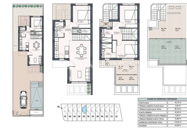 La Herrada Los Montesinos’ta Havuzlu Müstakil Villalar 16