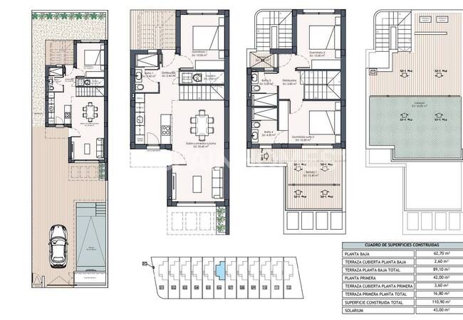 La Herrada Los Montesinos’ta Havuzlu Müstakil Villalar 17