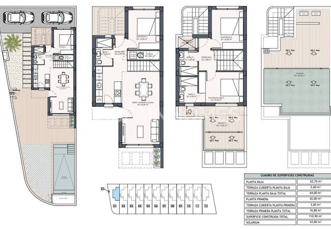 La Herrada Los Montesinos’ta Havuzlu Müstakil Villalar 12