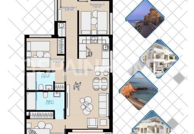 Просторные Квартиры Рядом с Пляжем в Пилар-де-ла-Орадада 28