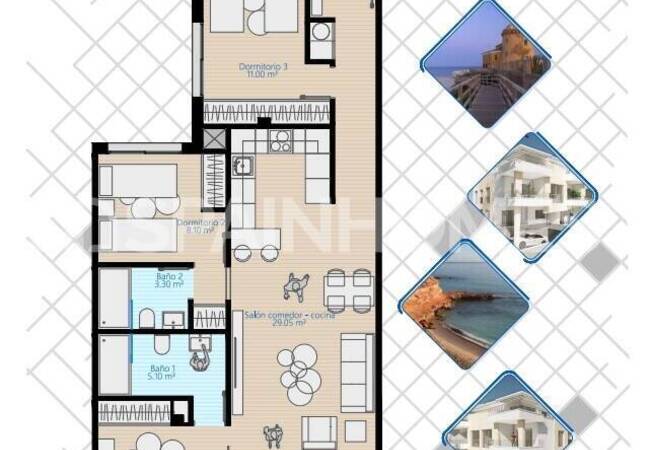 Просторные Квартиры Рядом с Пляжем в Пилар-де-ла-Орадада 30