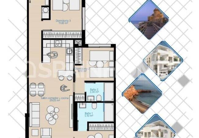 Просторные Квартиры Рядом с Пляжем в Пилар-де-ла-Орадада 31