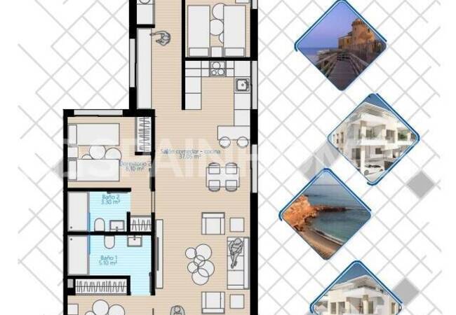 Просторные Квартиры Рядом с Пляжем в Пилар-де-ла-Орадада 33