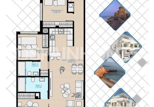 Просторные Квартиры Рядом с Пляжем в Пилар-де-ла-Орадада 35