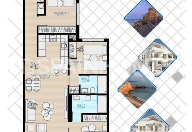 Просторные Квартиры Рядом с Пляжем в Пилар-де-ла-Орадада 36