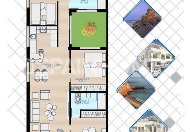 Просторные Квартиры Рядом с Пляжем в Пилар-де-ла-Орадада 37