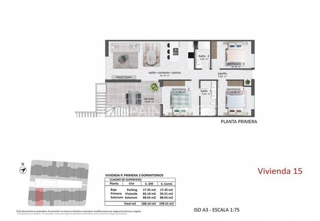 Pilar De La Horadada’da Olanaklara Yakın Şık Daireler 44